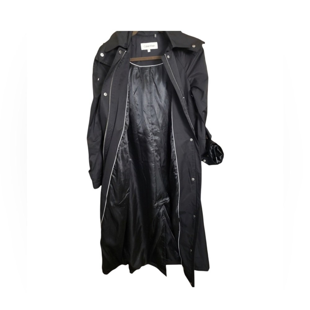 Calvin Klein Hooded A-Line Raincoat XS - Picture 7 of 12